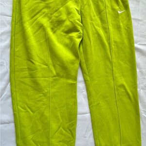 Nike Neon Green Loose Fit Pants